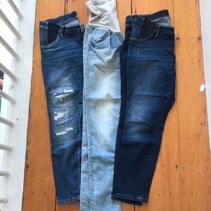 Maternity jeans bundle medium